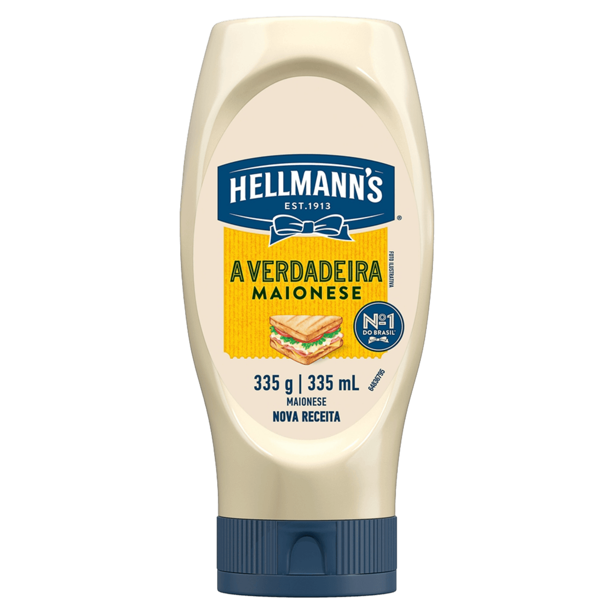 Maionese Hellmanns 335g Squeeze